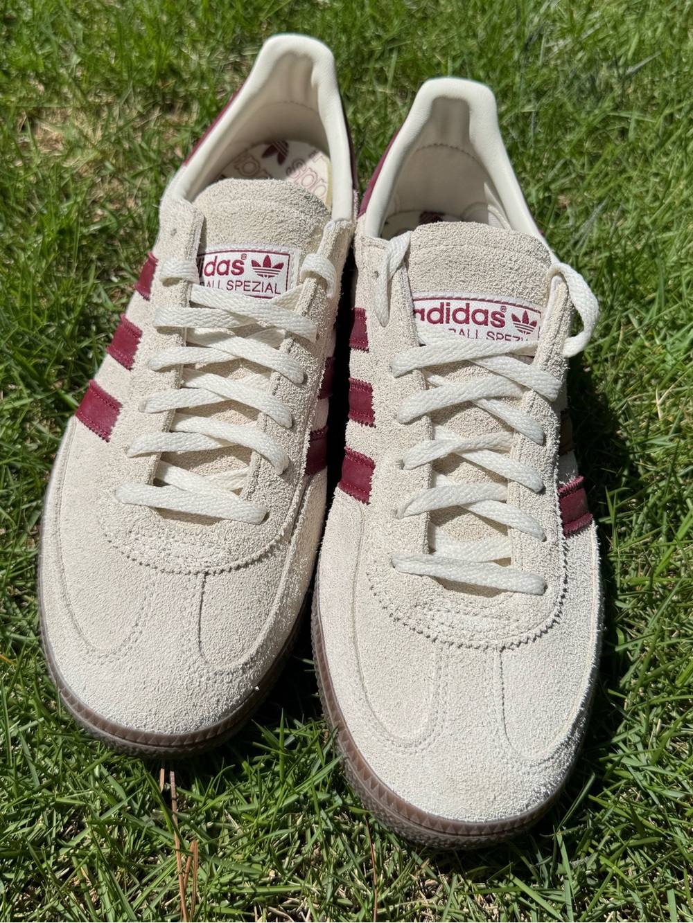 Like new Sambas 8 Handball SPEZIAL Maroon red and cream - Picture 2 of 5
